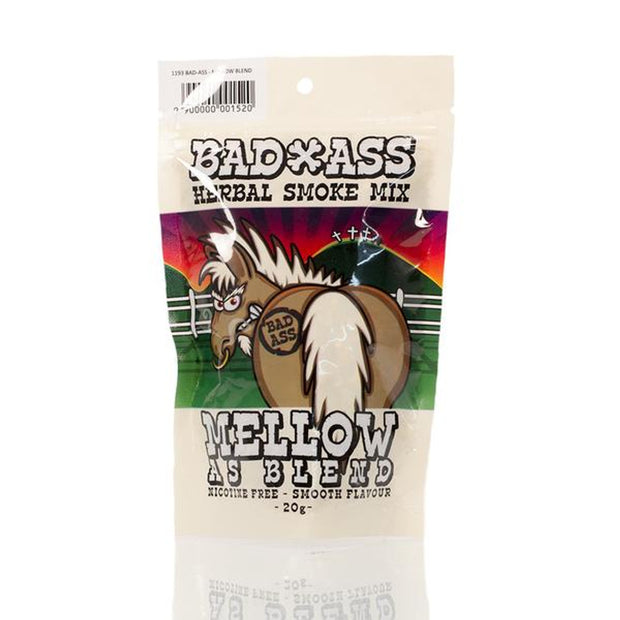 BAD-ASS MELLOW AS BLEND HERBAL SMOKE MIX -20g