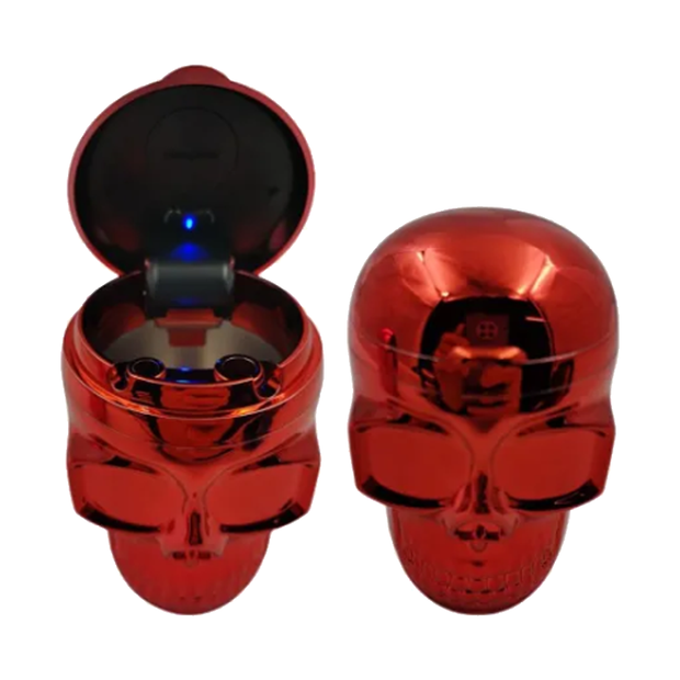 Ashtray Red Skull Design 12cm