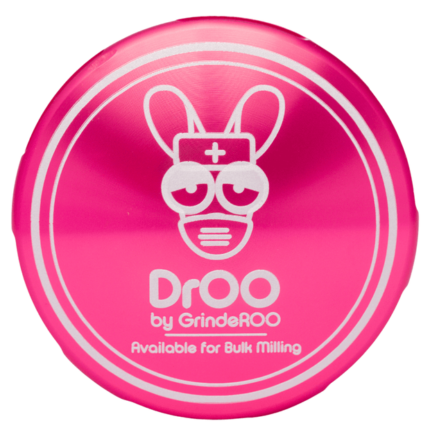 Threadless 3 Piece 'DRoo' 55mm Herb Grinder