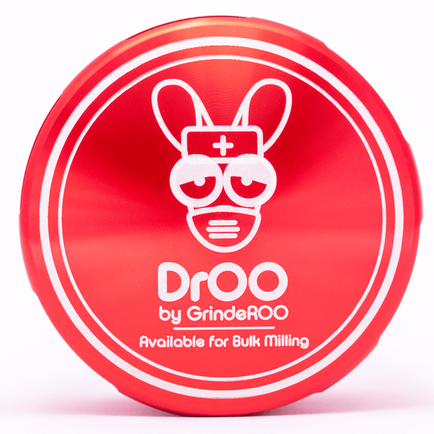 Threadless 3 Piece 'DRoo' 55mm Herb Grinder