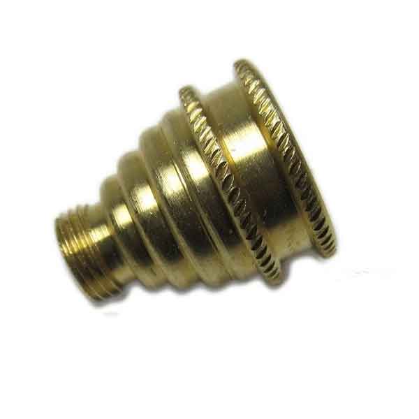 Large Screw In Brass Cone Piece