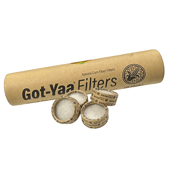 Got-Yaa Corn Fiber Filters for Billy Mate mouthpiece