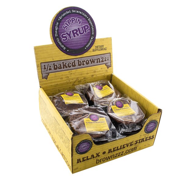 Edible 1/2 Baked Brownzzz 18+ Brownies