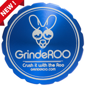 GrindeROO 4 Piece Premium Metal Herb Grinder - The 'OG'