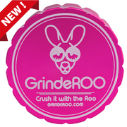 GrindeROO 4 Piece Premium Metal Herb Grinder - The 'OG'