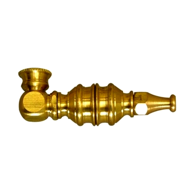 Large Chamber Brass Pipe 6.8cm