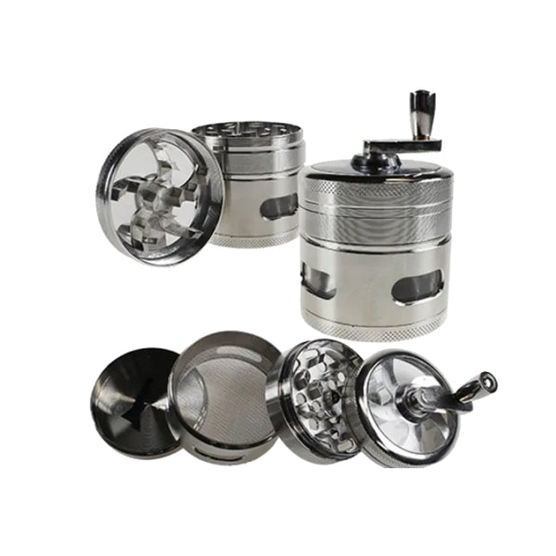 Grinder 4 Piece With Handle 6.5cm