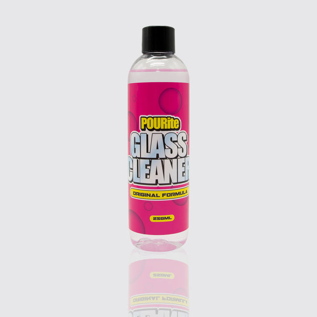 POURITE GLASS CLEANER 250ml LIQUID BOTTLE