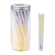 Rukioo Prerolled Cones White With Tips 10.8cm 50 Per Jar