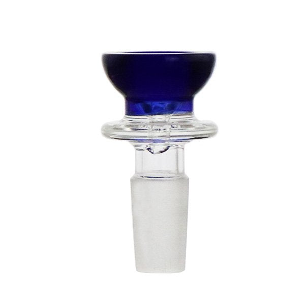 Blue Mother Ship 14mm Glass Cone Piece