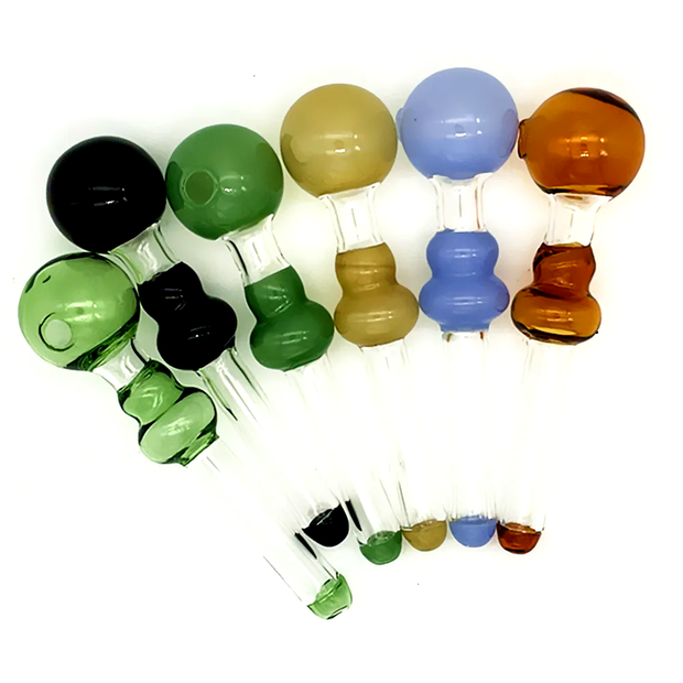 Shenzhu glass Big Large Pyrex Glass Oil Burner Pipes Thick Pyrex Tube Banger Nails Smoking Pipes with 30mm Ball