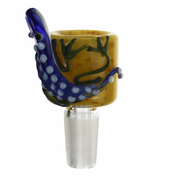 Colored CP Cone Piece with 3D Gecko Design 14mm