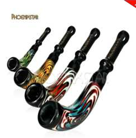 Phoenixstar 5.5" Glass Pipe Made with American Northstar Glass Rod